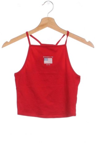 Tricou de damă H&M, Mărime XS, Culoare Roșu, Preț 18,90 Lei
