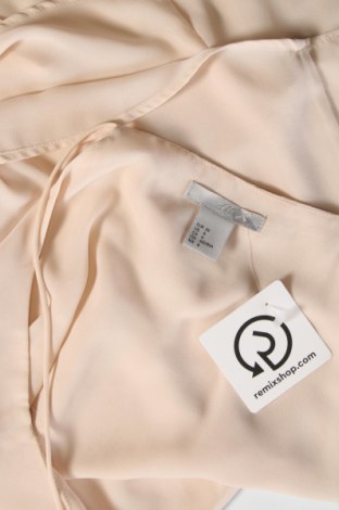 Γυναικείο αμάνικο μπλουζάκι H&M, Μέγεθος S, Χρώμα  Μπέζ, Τιμή 3,36 €