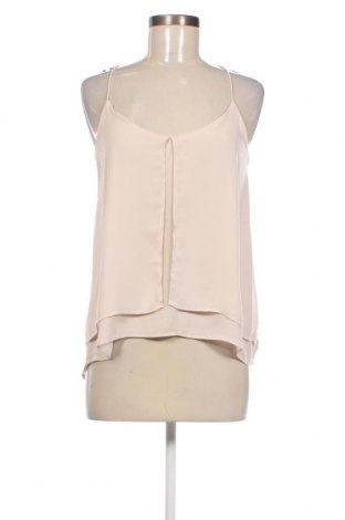 Γυναικείο αμάνικο μπλουζάκι H&M, Μέγεθος S, Χρώμα  Μπέζ, Τιμή 3,57 €