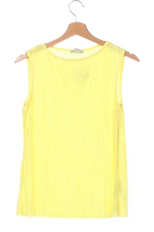 Γυναικείο αμάνικο μπλουζάκι H&M, Μέγεθος XS, Χρώμα Κίτρινο, Τιμή 7,83 €
