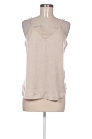 Γυναικείο αμάνικο μπλουζάκι H&M, Μέγεθος M, Χρώμα  Μπέζ, Τιμή 3,99 €