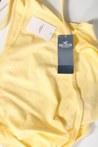 Γυναικείο αμάνικο μπλουζάκι Hollister, Μέγεθος M, Χρώμα Κίτρινο, Τιμή 15,98 €