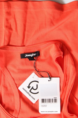 Γυναικείο αμάνικο μπλουζάκι Jennyfer, Μέγεθος M, Χρώμα Πορτοκαλί, Τιμή 10,82 €