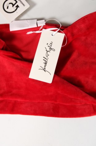 Tricou de damă Kendall & Kylie, Mărime L, Culoare Roșu, Preț 95,86 Lei