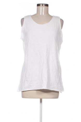 Γυναικείο αμάνικο μπλουζάκι Made In Italy, Μέγεθος M, Χρώμα Λευκό, Τιμή 6,44 €