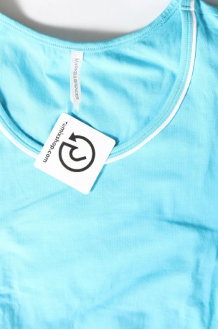 Γυναικείο αμάνικο μπλουζάκι Marks & Spencer, Μέγεθος L, Χρώμα Μπλέ, Τιμή 10,23 €
