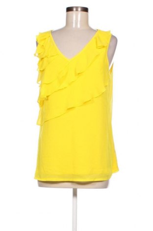 Γυναικείο αμάνικο μπλουζάκι Moda at George, Μέγεθος M, Χρώμα Κίτρινο, Τιμή 5,16 €
