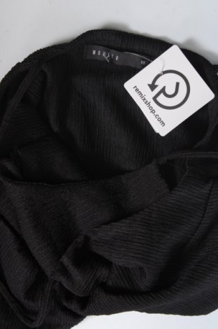Γυναικείο αμάνικο μπλουζάκι Mohito, Μέγεθος XS, Χρώμα Μαύρο, Τιμή 9,21 €