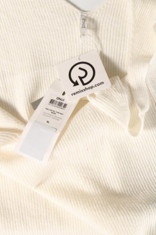 Γυναικείο αμάνικο μπλουζάκι ONLY, Μέγεθος XL, Χρώμα Λευκό, Τιμή 7,67 €