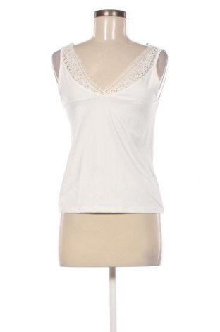Γυναικείο αμάνικο μπλουζάκι Pieces, Μέγεθος M, Χρώμα Λευκό, Τιμή 7,51 €