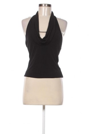 Γυναικείο αμάνικο μπλουζάκι River Island, Μέγεθος L, Χρώμα Μαύρο, Τιμή 3,44 €