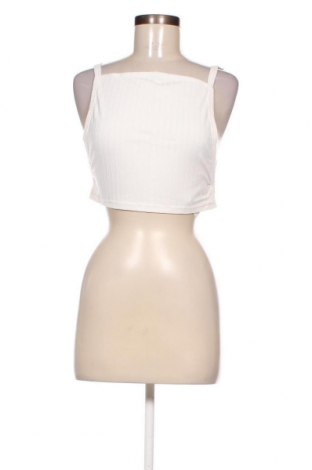 Γυναικείο αμάνικο μπλουζάκι SHEIN, Μέγεθος M, Χρώμα Λευκό, Τιμή 4,20 €