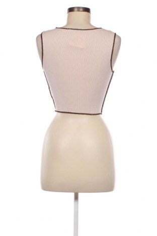 Γυναικείο αμάνικο μπλουζάκι SHEIN, Μέγεθος S, Χρώμα  Μπέζ, Τιμή 5,73 €