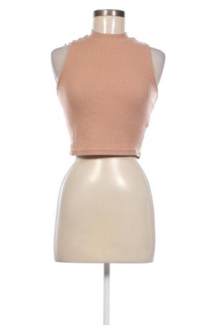 Γυναικείο αμάνικο μπλουζάκι SHEIN, Μέγεθος M, Χρώμα  Μπέζ, Τιμή 4,10 €