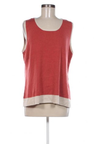 Γυναικείο αμάνικο μπλουζάκι Susan Graver, Μέγεθος XL, Χρώμα Κόκκινο, Τιμή 8,04 €