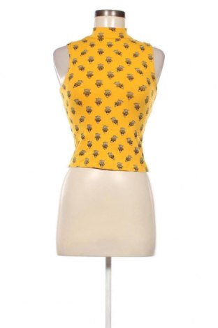 Γυναικείο αμάνικο μπλουζάκι Tally Weijl, Μέγεθος S, Χρώμα Κίτρινο, Τιμή 7,21 €