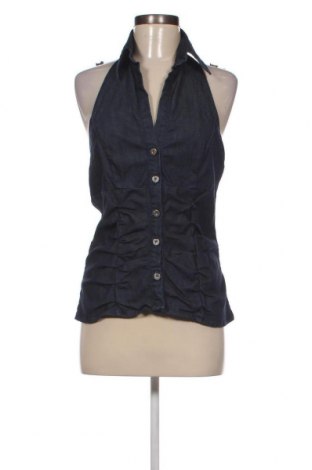 Γυναικείο αμάνικο μπλουζάκι Tally Weijl, Μέγεθος L, Χρώμα Μπλέ, Τιμή 3,39 €