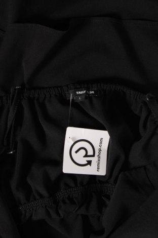 Γυναικείο αμάνικο μπλουζάκι Tally Weijl, Μέγεθος L, Χρώμα Μαύρο, Τιμή 4,20 €