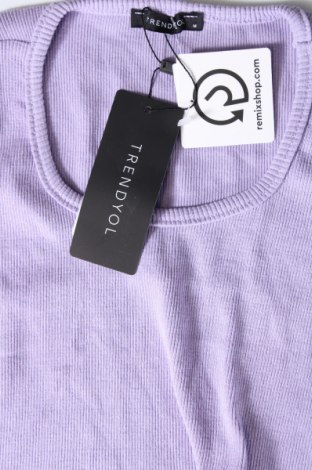 Tricou de damă Trendyol, Mărime M, Culoare Mov, Preț 17,33 Lei