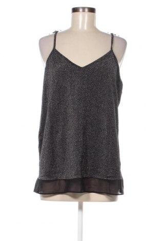 Γυναικείο αμάνικο μπλουζάκι Tu, Μέγεθος XL, Χρώμα Ασημί, Τιμή 8,04 €