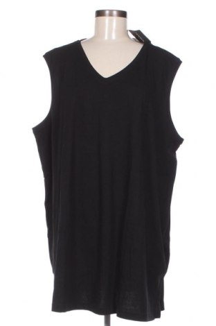 Γυναικείο αμάνικο μπλουζάκι Ulla Popken, Μέγεθος 4XL, Χρώμα Μαύρο, Τιμή 15,98 €