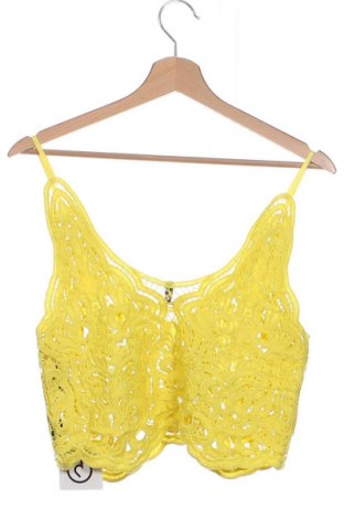 Γυναικείο αμάνικο μπλουζάκι Undiz, Μέγεθος S, Χρώμα Κίτρινο, Τιμή 2,40 €