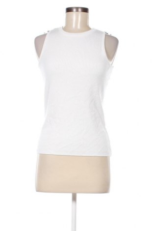 Γυναικείο αμάνικο μπλουζάκι Vero Moda, Μέγεθος L, Χρώμα Λευκό, Τιμή 15,98 €