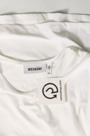 Tricou de damă Weekday, Mărime M, Culoare Alb, Preț 78,95 Lei