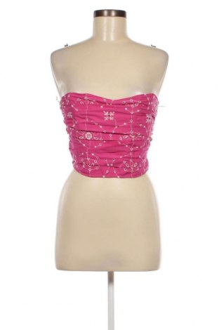 Γυναικείο αμάνικο μπλουζάκι Zara, Μέγεθος M, Χρώμα Ρόζ , Τιμή 12,00 €