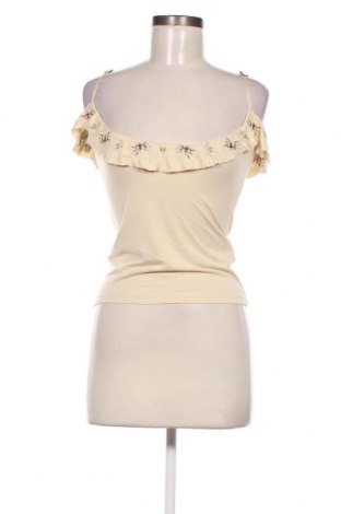 Γυναικείο αμάνικο μπλουζάκι Zara, Μέγεθος M, Χρώμα  Μπέζ, Τιμή 8,57 €