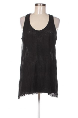 Γυναικείο αμάνικο μπλουζάκι Zara, Μέγεθος L, Χρώμα Μαύρο, Τιμή 3,32 €