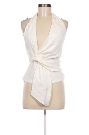 Γυναικείο αμάνικο μπλουζάκι Zara, Μέγεθος XS, Χρώμα Λευκό, Τιμή 6,14 €