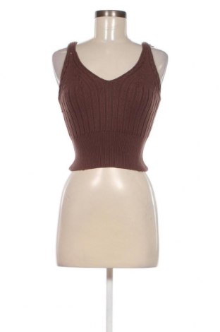 Damentop Zara Knitwear, Größe M, Farbe Braun, Preis 2,37 €