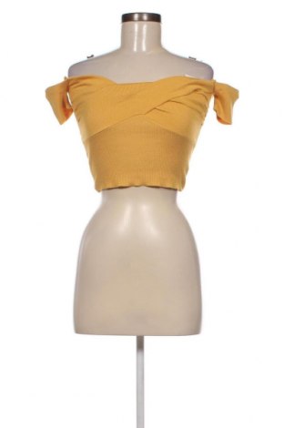 Дамски пуловер, Размер S, Цвят Жълт, Цена 13,92 лв.