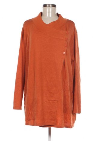 Γυναικείο πουλόβερ, Μέγεθος 4XL, Χρώμα Πορτοκαλί, Τιμή 14,35 €