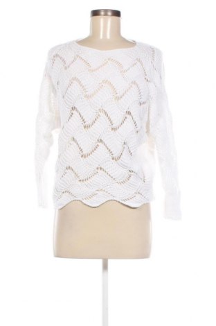 Дамски пуловер, Размер XS, Цвят Бял, Цена 4,35 лв.