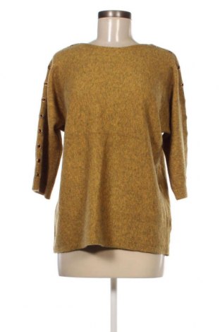Дамски пуловер, Размер L, Цвят Жълт, Цена 12,47 лв.
