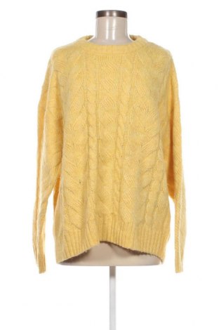 Дамски пуловер, Размер M, Цвят Жълт, Цена 15,08 лв.