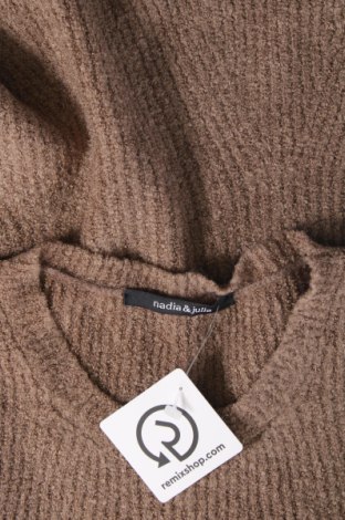 Дамски пуловер, Размер XS, Цвят Кафяв, Цена 15,67 лв.