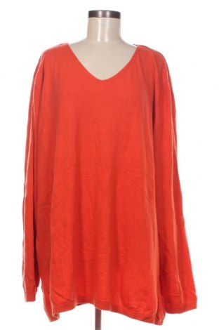 Γυναικείο πουλόβερ, Μέγεθος 4XL, Χρώμα Πορτοκαλί, Τιμή 12,56 €
