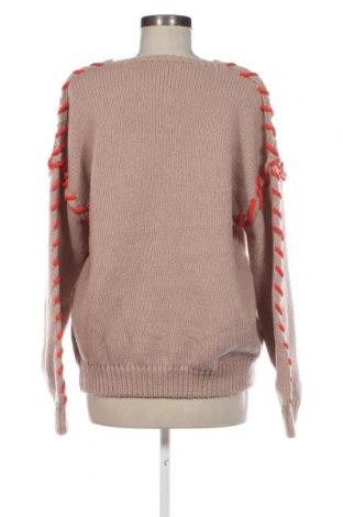 Дамски пуловер, Размер M, Цвят Бежов, Цена 19,78 лв.
