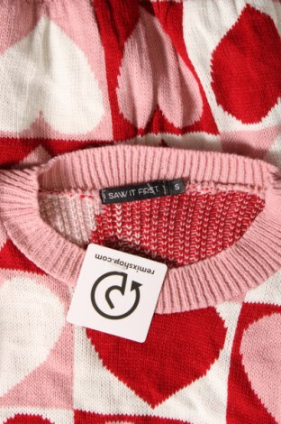 Дамски пуловер, Размер S, Цвят Многоцветен, Цена 13,34 лв.
