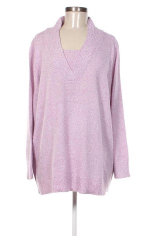 Γυναικείο πουλόβερ, Μέγεθος 3XL, Χρώμα Ρόζ , Τιμή 10,76 €
