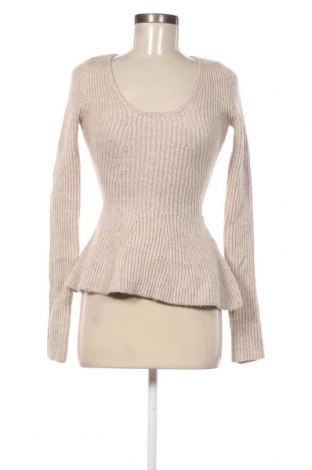 Дамски пуловер, Размер XS, Цвят Бежов, Цена 11,60 лв.