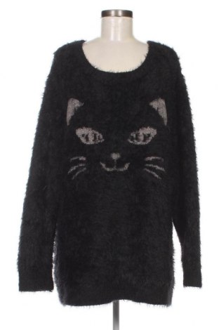 Дамски пуловер, Размер XL, Цвят Черен, Цена 11,60 лв.