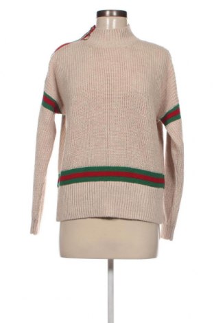 Дамски пуловер, Размер M, Цвят Бежов, Цена 13,92 лв.