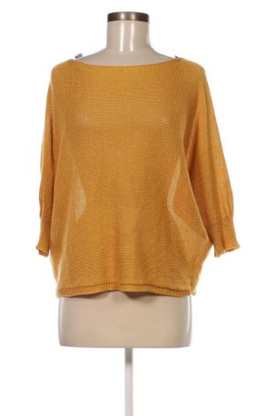 Дамски пуловер, Размер L, Цвят Жълт, Цена 13,34 лв.