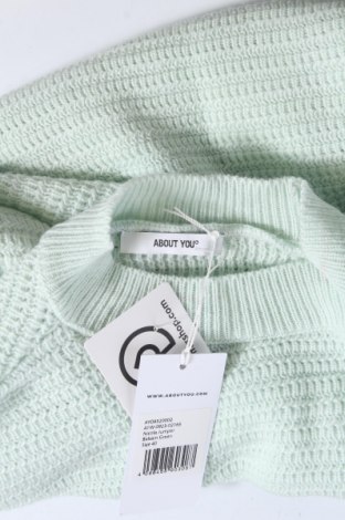 Дамски пуловер About You, Размер M, Цвят Зелен, Цена 31,62 лв.