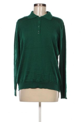 Γυναικείο πουλόβερ Adagio, Μέγεθος XL, Χρώμα Πράσινο, Τιμή 11,12 €