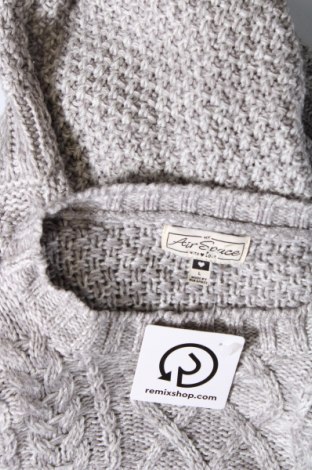 Дамски пуловер Air Space, Размер L, Цвят Сив, Цена 13,34 лв.
